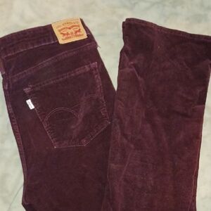 Levi's Women's Deep Purple Boot Cut Jeans